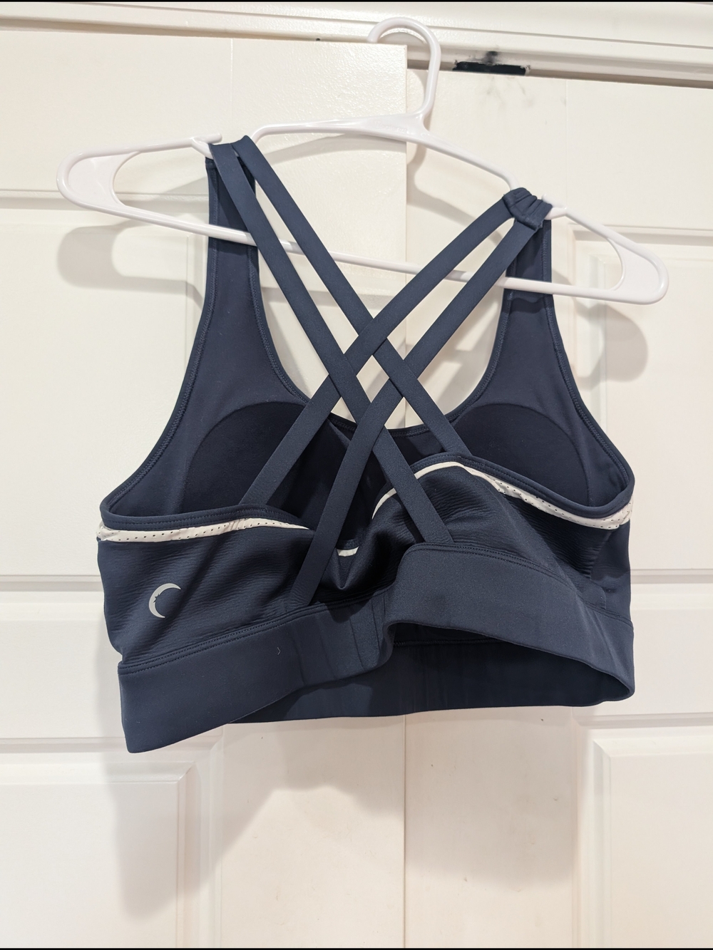 Zyia Active Navy Sports Bra | Size L - Picture 2 of 4